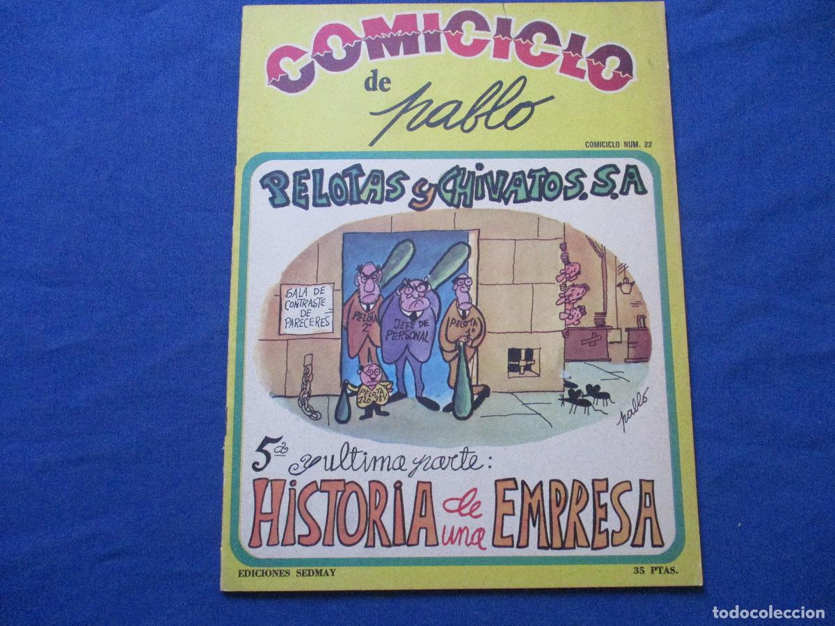 Tebeos: SEDMAY / COMICICLO de PABLO &middot; FASC&Iacute;CULO N.&ordm; 22 - Foto 1