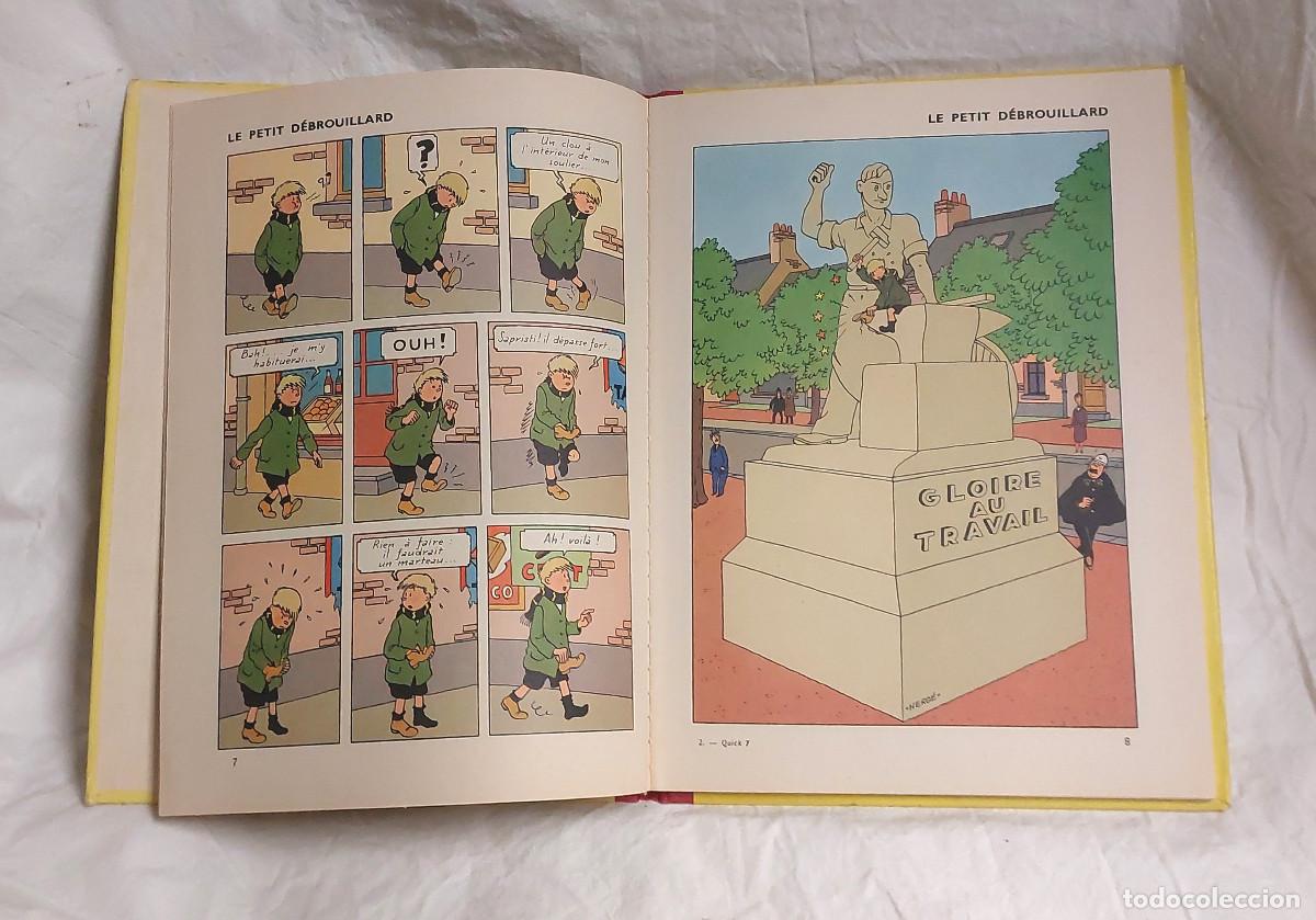 Tebeos: Les Exploits de Quick et Flupke Tomo n&ordm; 7 Dibujos de Herge Edit Casterman a&ntilde;o 1958 - Foto 2