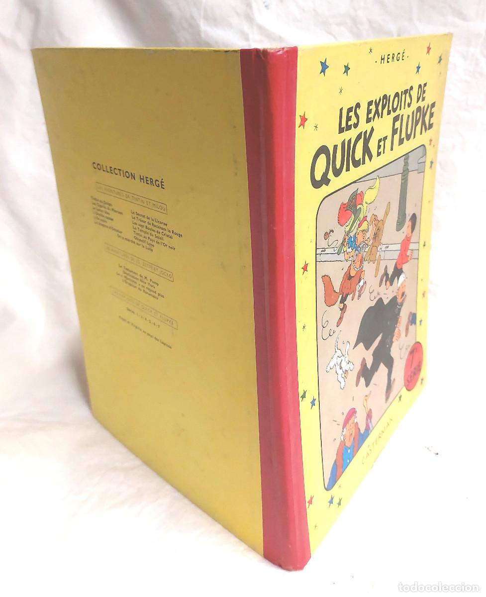 Tebeos: Les Exploits de Quick et Flupke Tomo n&ordm; 7 Dibujos de Herge Edit Casterman a&ntilde;o 1958 - Foto 4