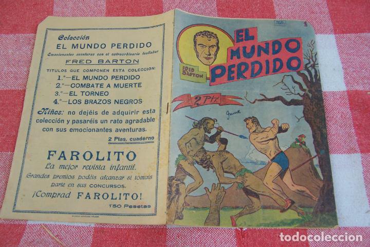 Tebeos: manraf,- fred barton n&ordm; 1 el mundo perdido - Foto 1