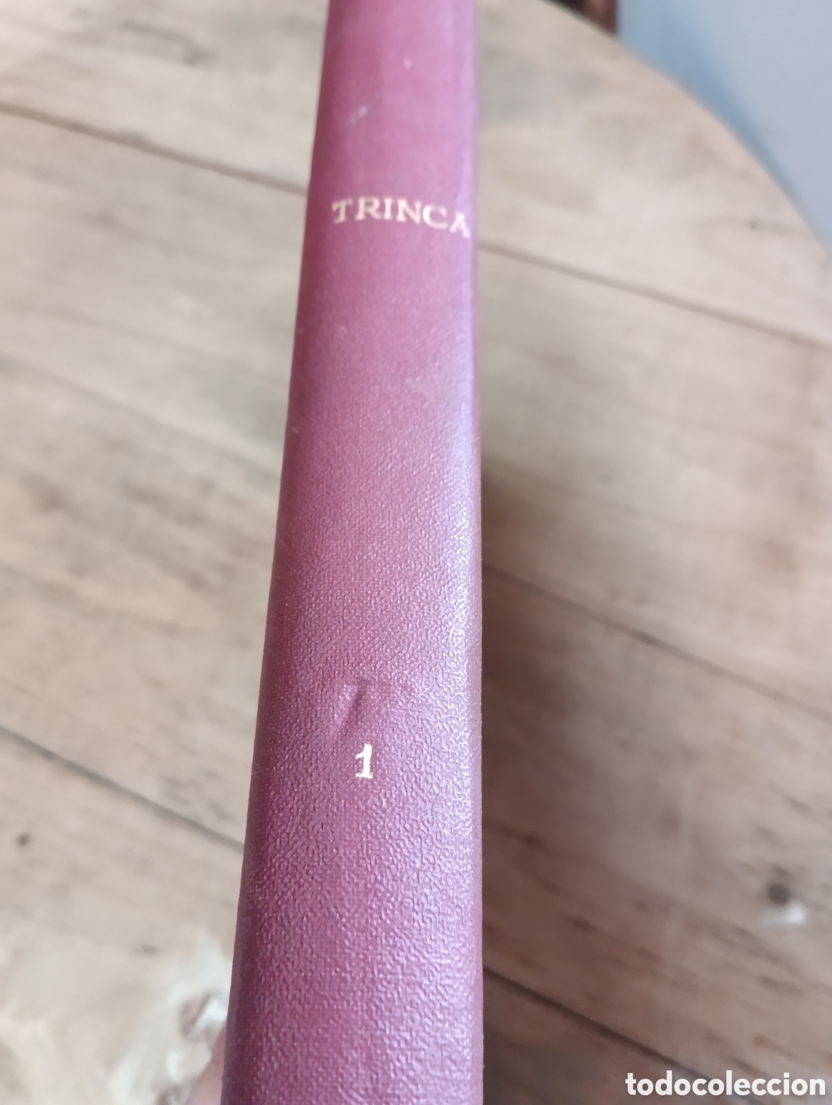 Tebeos: REVISTAS TRINCA 1 AL 10 ENCUADERNADAS. - Foto 17