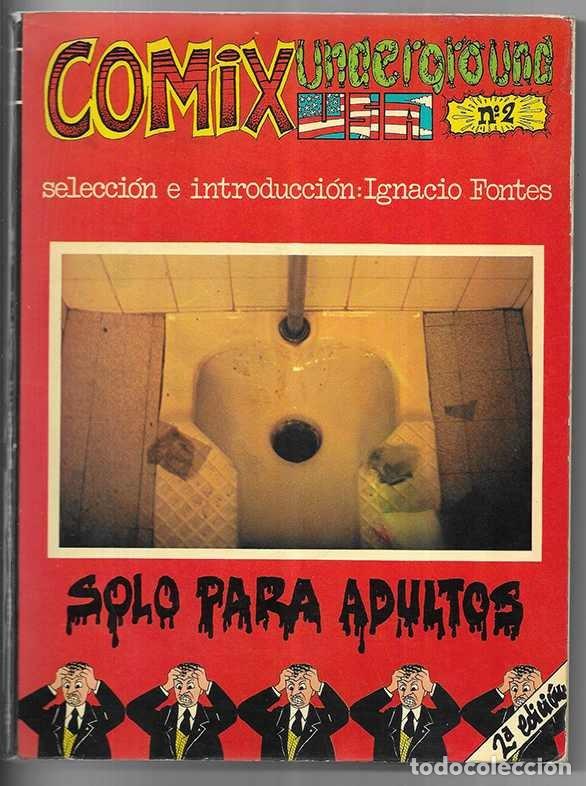 Tebeos: Comix USA Underground n&ordm; 2 Fundamentos 1974 2&ordm; edici&oacute;n - Foto 1