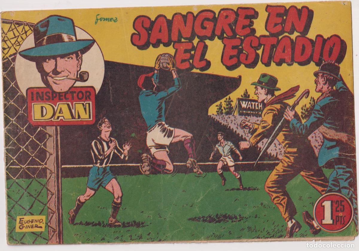 Tebeos: El Inspector Dan n&ordm; 14. Bruguera 1951 - Foto 1