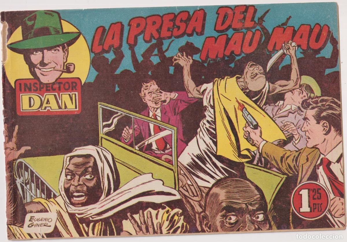Tebeos: El Inspector Dan n&ordm; 41. Bruguera 1951 - Foto 1