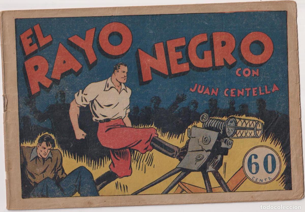 Tebeos: Juan Centella. El Rayo Negro. Hispano americana 1940 - Foto 1