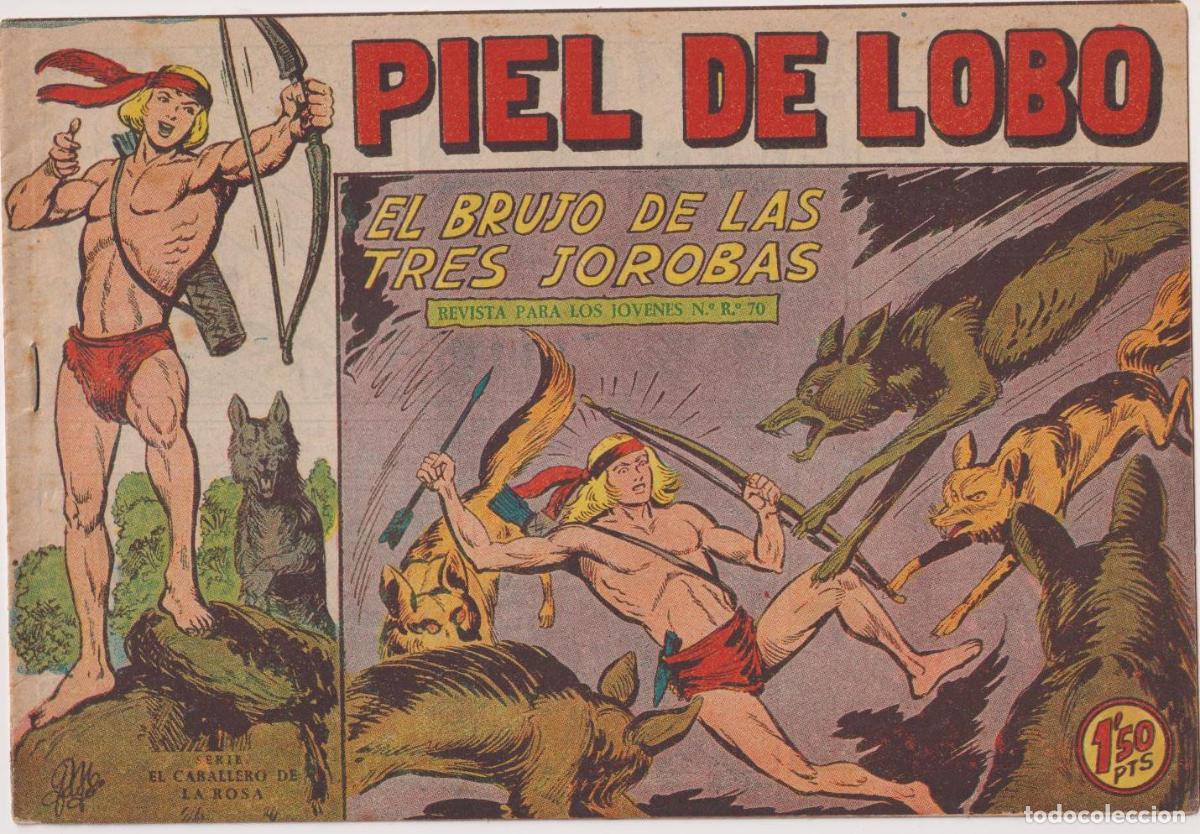 Tebeos: Piel de Lobo n&ordm; 72, Maga 1959 - Foto 1