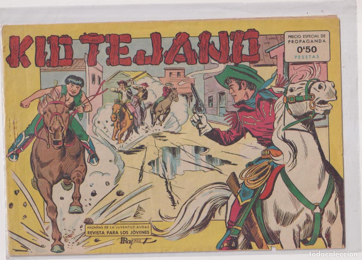 Tebeos: Kid Tejano n&ordm; 1. Valenciana 1961 - Foto 1