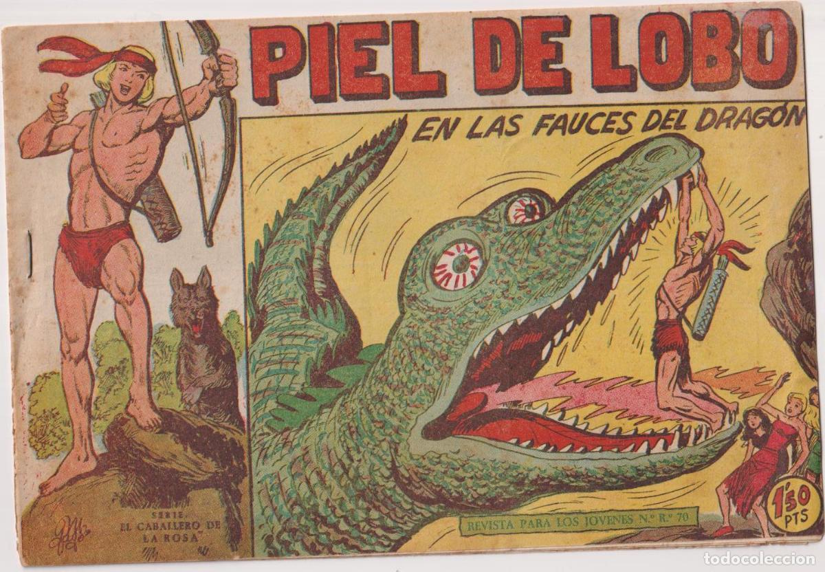 Tebeos: Piel de Lobo n&ordm; 55, Maga 1959 - Foto 1