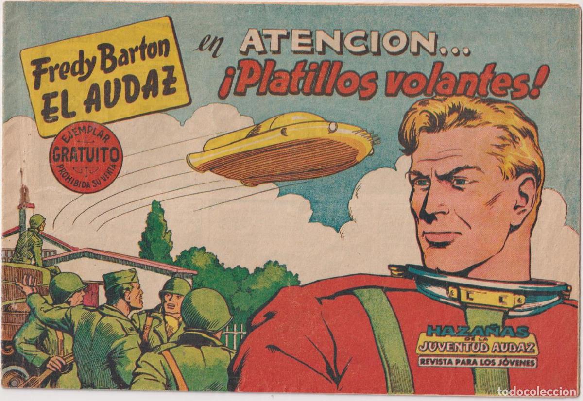Tebeos: Fredy Barton El Audaz n&ordm; 1. Valenciana 1960 - Foto 1