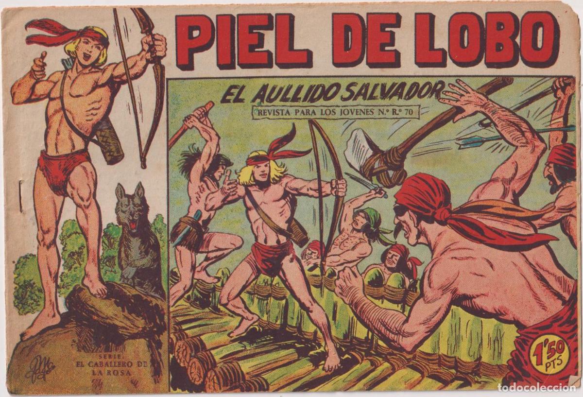 Tebeos: Piel de Lobo n&ordm; 78, Maga 1959 - Foto 1