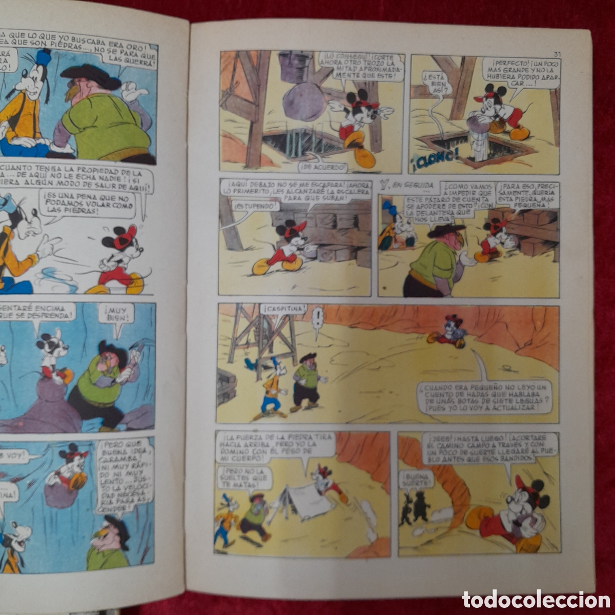 Tebeos: COM-406. LOTE COMICS WALT DISNEY. COLECCION DUMBO. 1970 - Foto 8