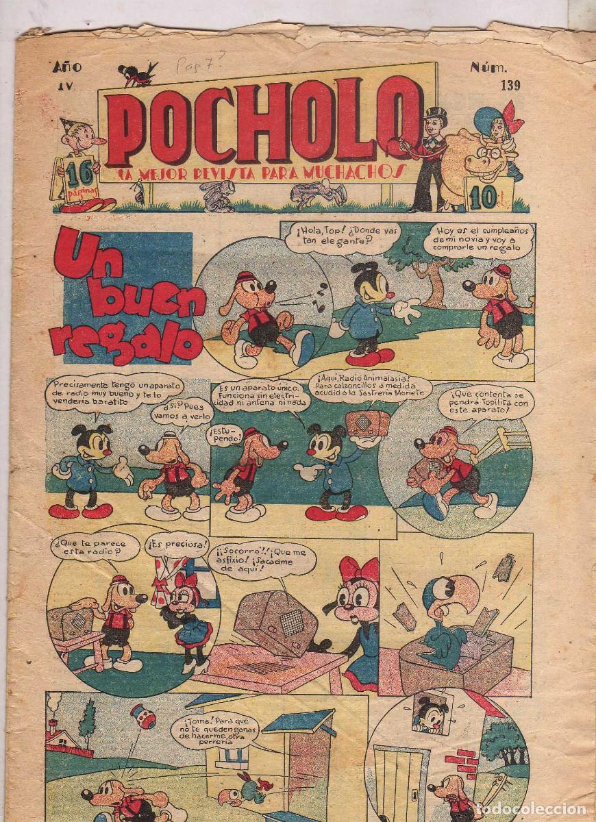 Tebeos: POCHOLO TEBEO A&Ntilde;O 1931 - Foto 1