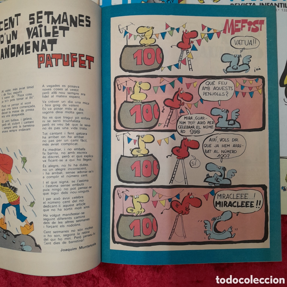 Tebeos: COM-417. LOTE REVISTAS PATUFET. 1972 - Foto 5