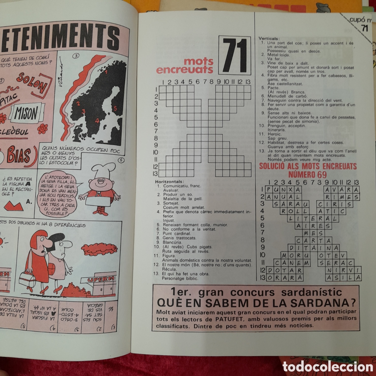 Tebeos: COM-417. LOTE REVISTAS PATUFET. 1972 - Foto 6