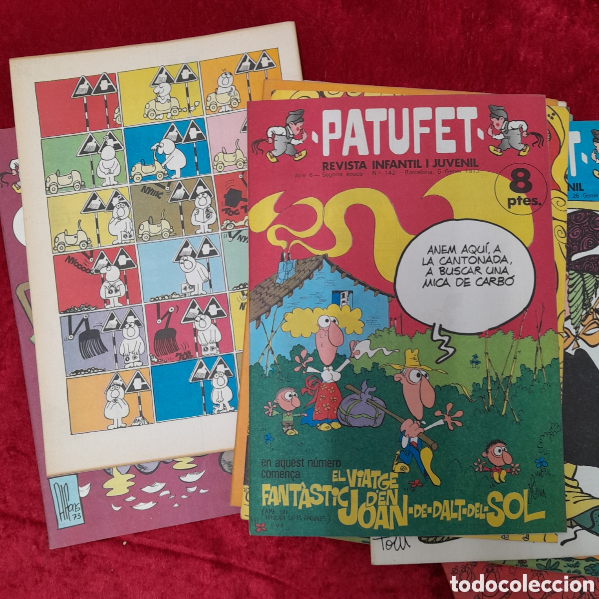 Tebeos: COM-417. LOTE REVISTAS PATUFET. 1972 - Foto 9
