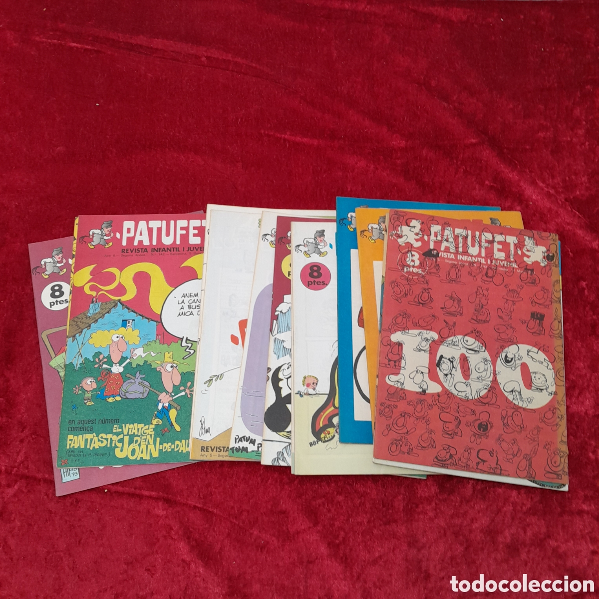 Tebeos: COM-417. LOTE REVISTAS PATUFET. 1972 - Foto 1