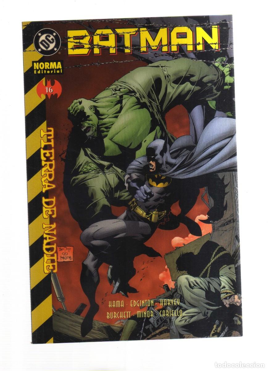 Tebeos: BATMAN N,16 TIERRA DE NADIE - Foto 1