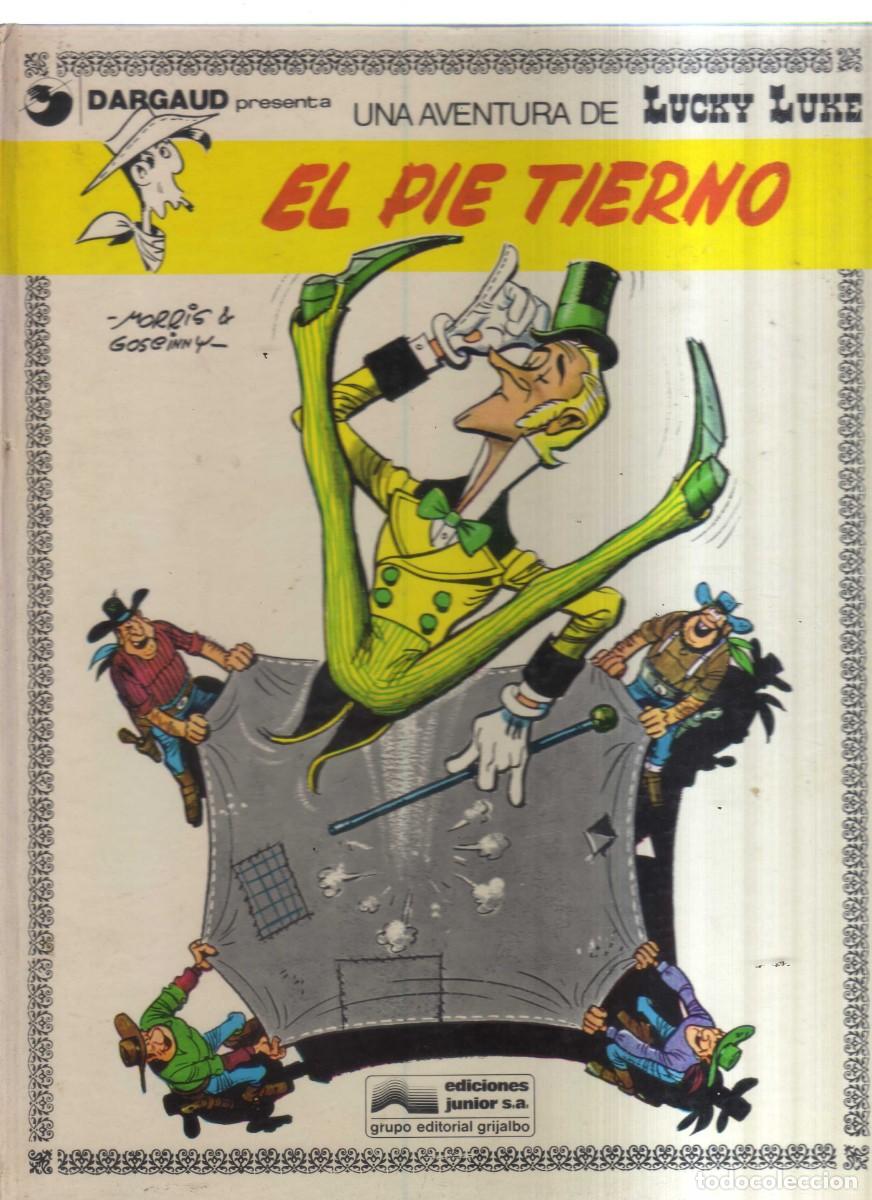 Tebeos: LUCKY LUKE EL PIE TIERNO DARGAUD - Foto 1