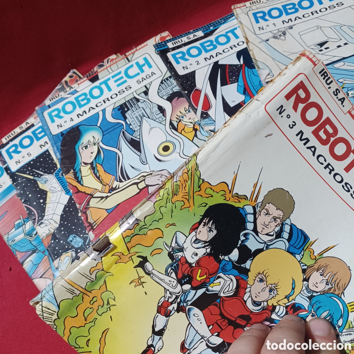 Tebeos: Comic ROBOTECH del 01 al 06 El principio del manga Transformes de IRU S.A. - Foto 3