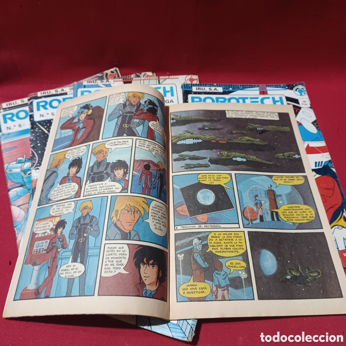 Tebeos: Comic ROBOTECH del 01 al 06 El principio del manga Transformes de IRU S.A. - Foto 4