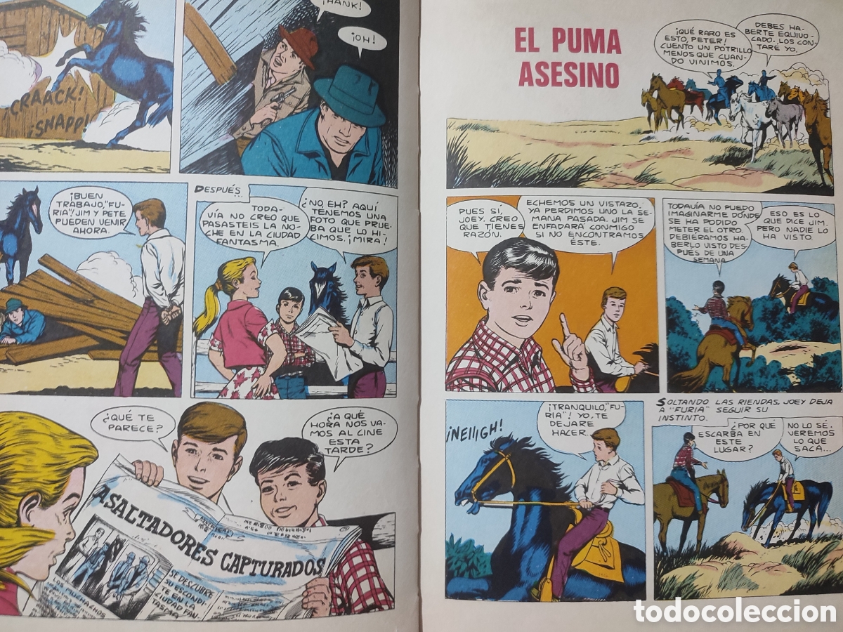 Tebeos: Tomo de Furia .A&ntilde;o 1973.FHER - Foto 5