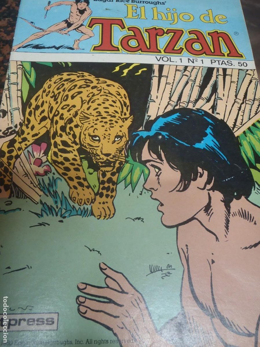 Tebeos: EL HIJO DE TARZAN - VOL 1 - N&ordm;1 - HITPRESS - Foto 1