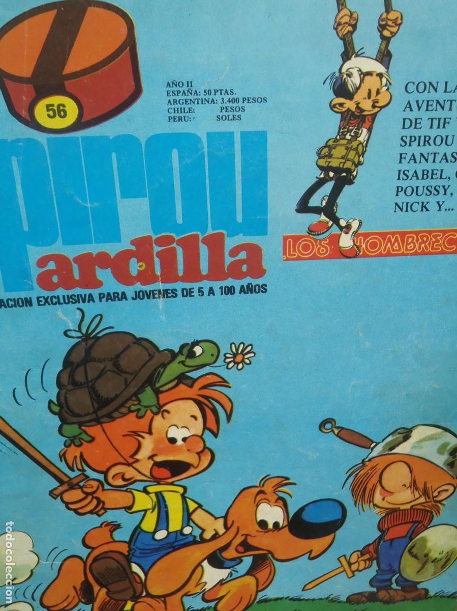 Tebeos: SPIROU ARDILLA - N&ordm; 56 - Foto 1