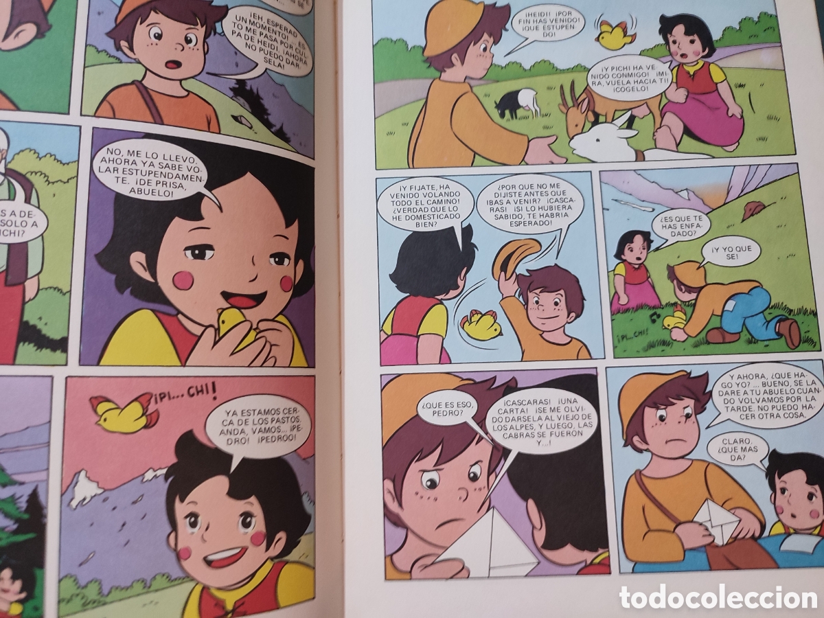 Tebeos: Lote de 4 Historietas de Heidi y 1 Marco - Foto 12