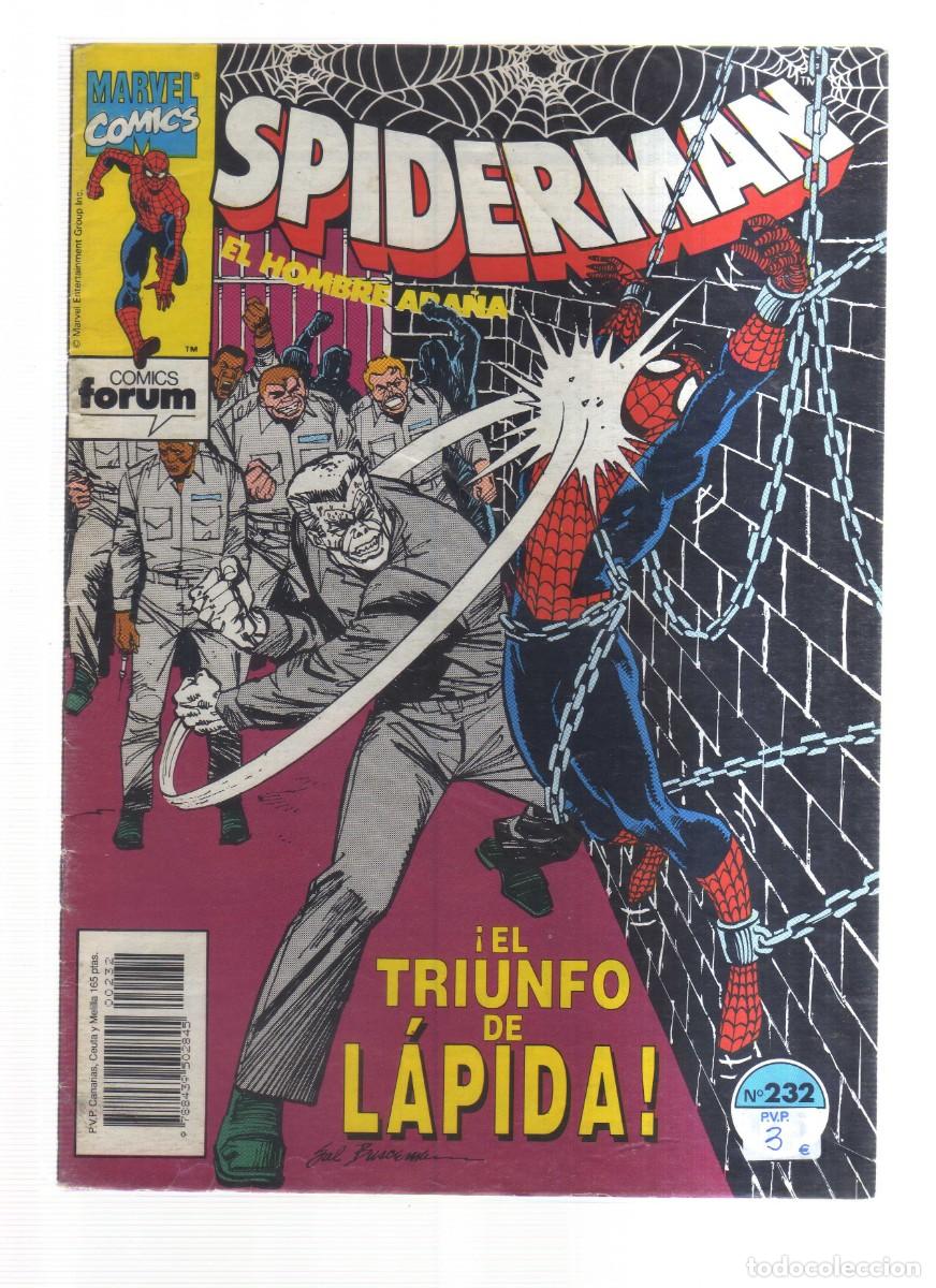 Tebeos: SPIDERMAN EL HOMBRE ARA&Ntilde;A FORUM N,232 - Foto 1