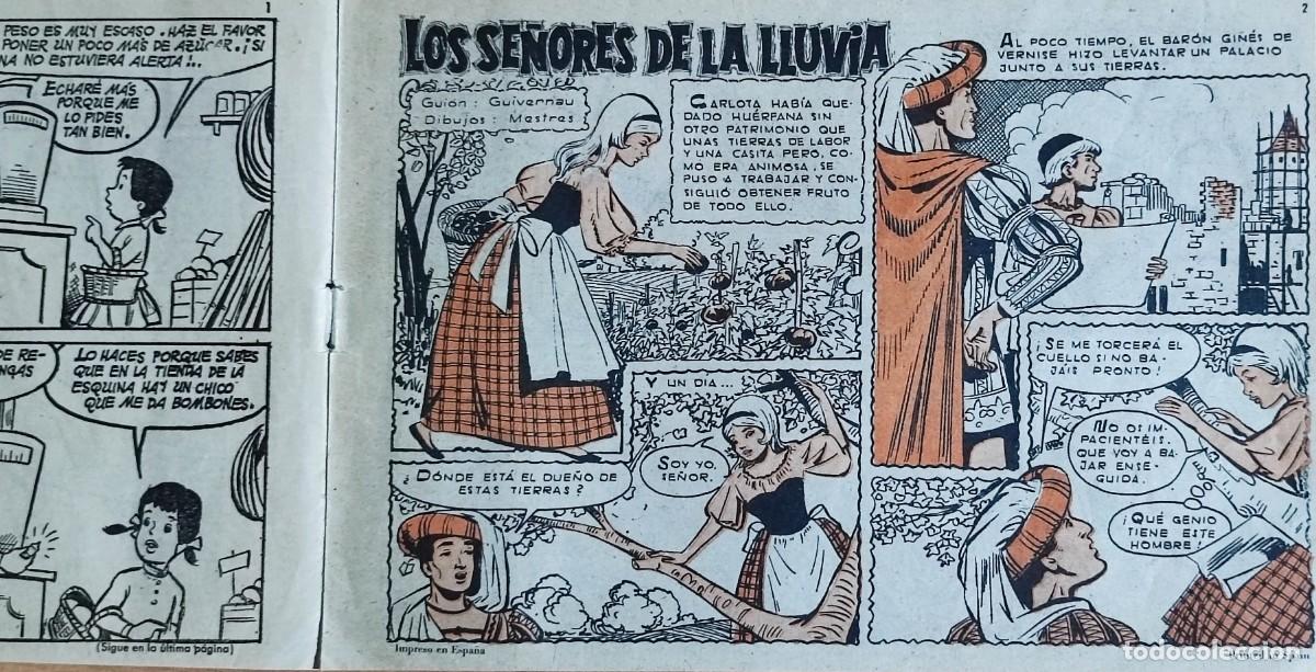 Tebeos: COLECCI&Oacute;N GRACIELA LOS SE&Ntilde;ORES DE LA LLUVIA - ORIGINAL. - Foto 3