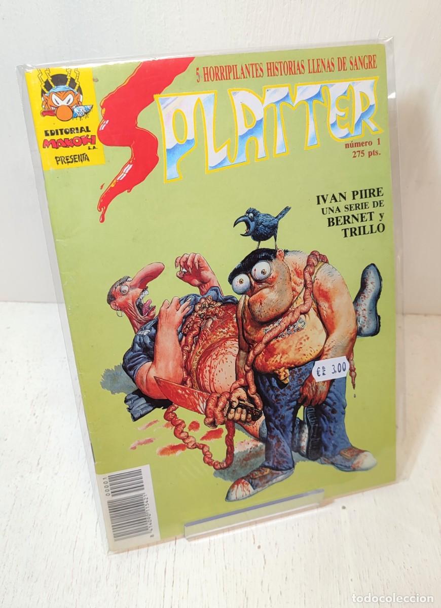 BDs: Comic: &rdquo;Splatter&rdquo; n&ordm; 1 editorial makoki