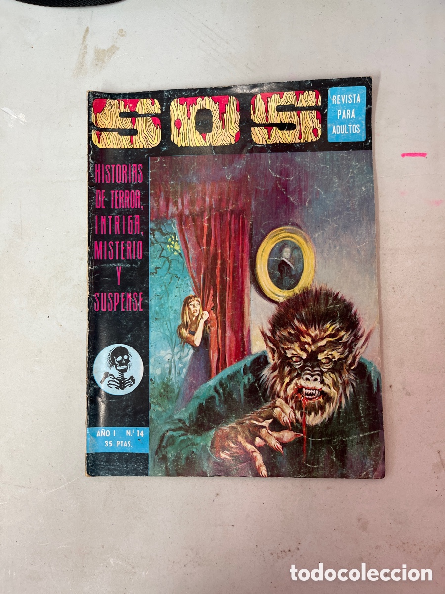 Tebeos: SOS HISTORIAS DE TERROR, NUMERO 14, (EDITORIAL EDIVA) - Foto 1