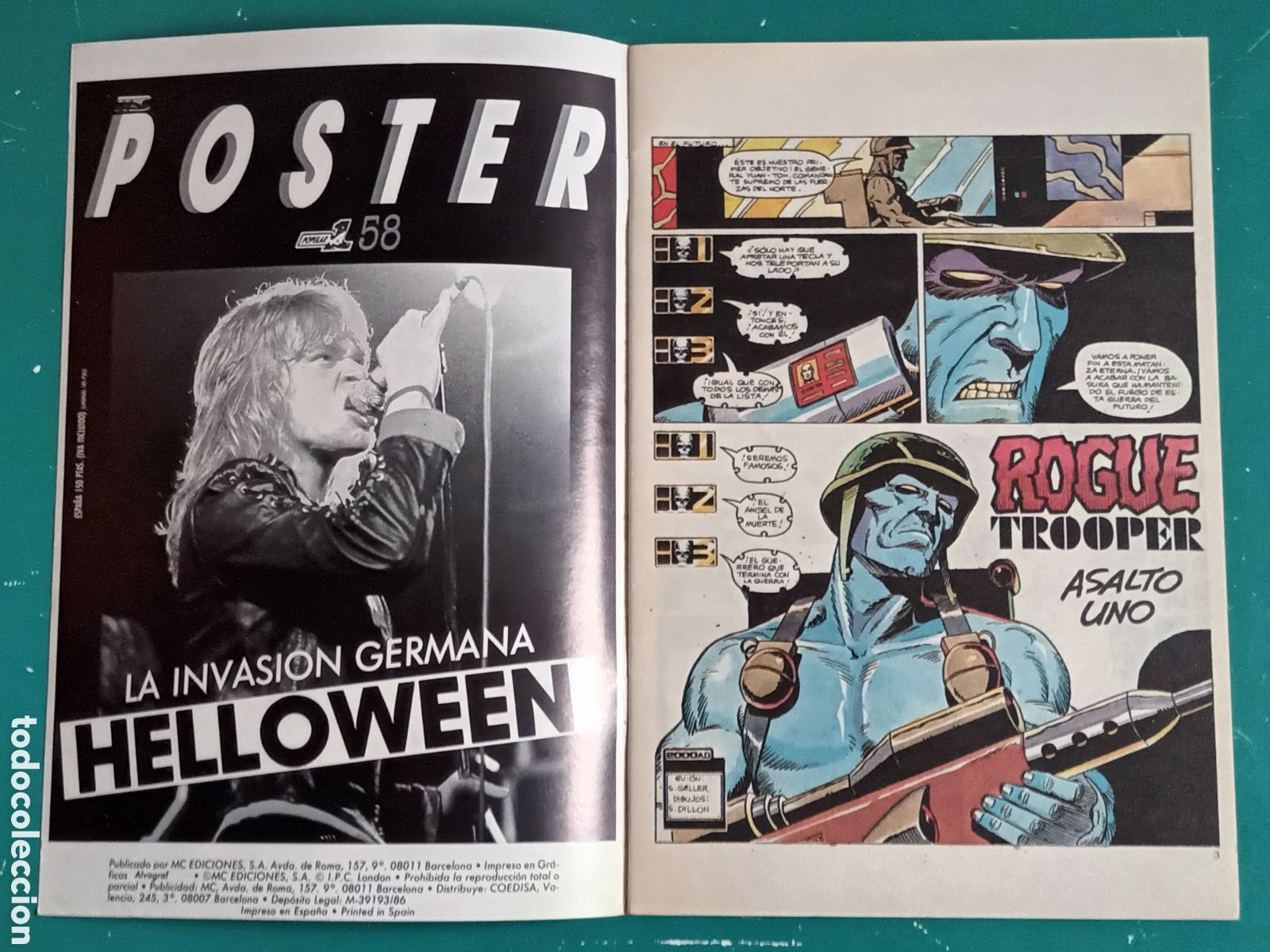 Tebeos: 2000 AD PRESENTA N&deg; 13 MC EDICIONES 1987 FLEETWAY - Foto 2