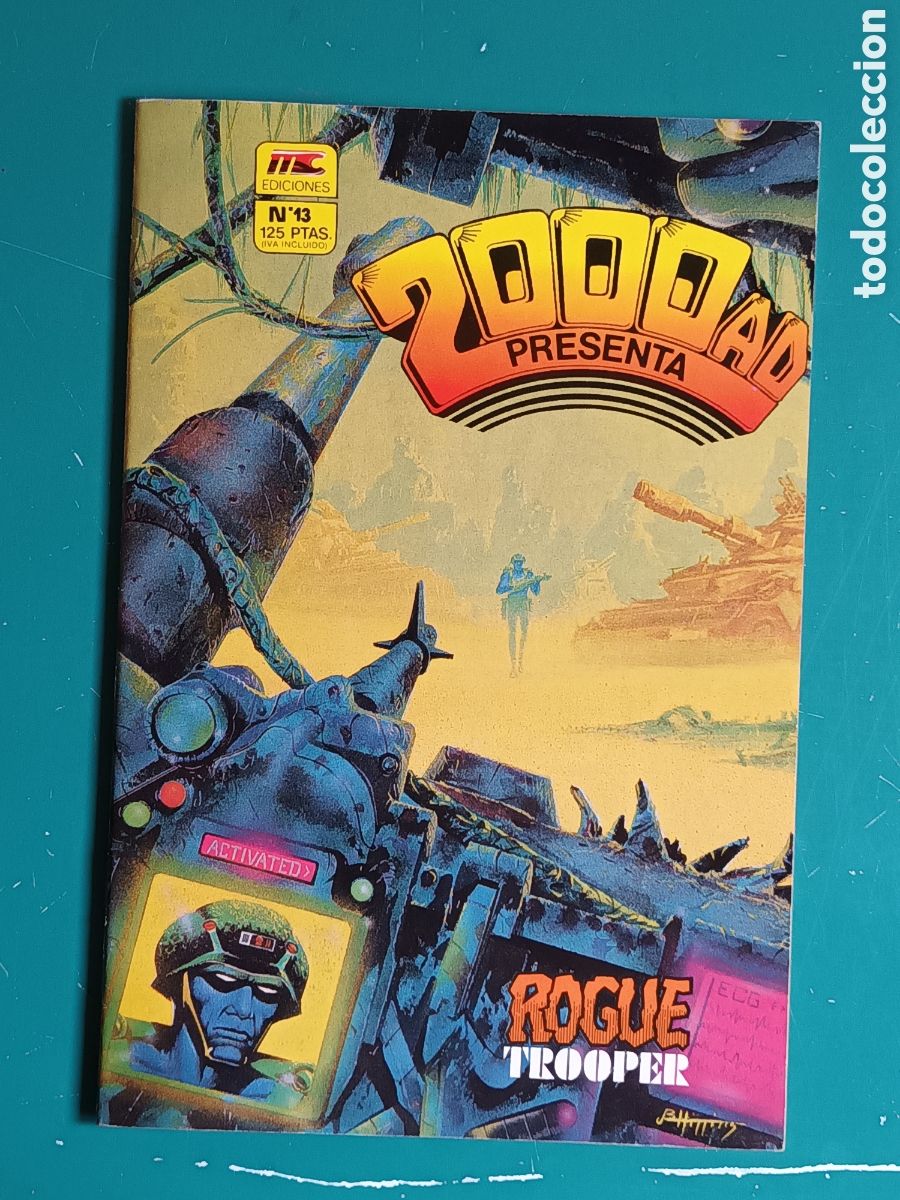 Tebeos: 2000 AD PRESENTA N&deg; 13 MC EDICIONES 1987 FLEETWAY