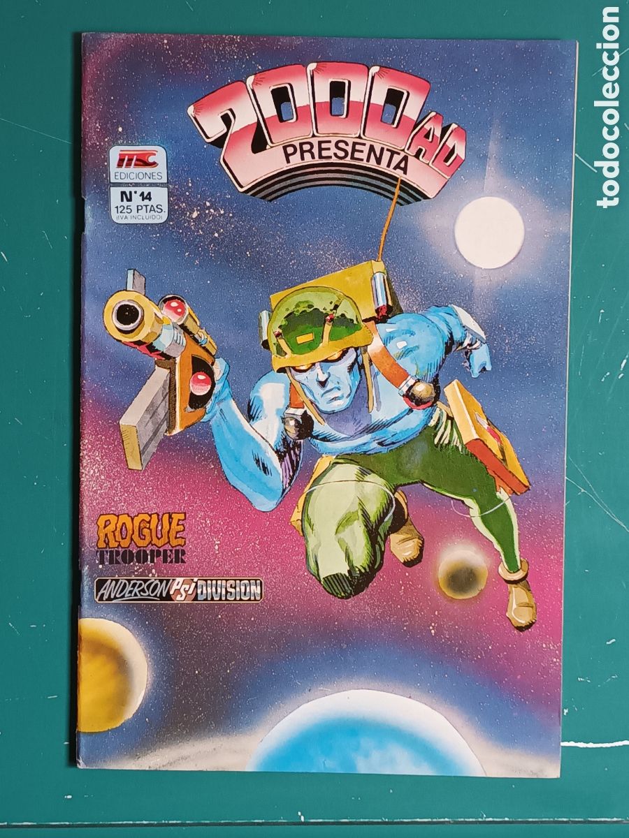 Tebeos: 2000 AD PRESENTA N&deg; 14 MC EDICIONES 1987 FLEETWAY