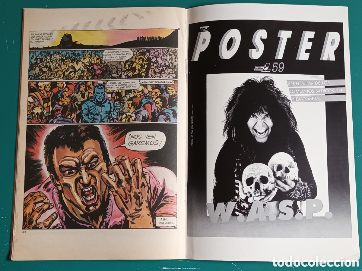 Tebeos: 2000 AD PRESENTA N&deg; 14 MC EDICIONES 1987 FLEETWAY - Foto 8