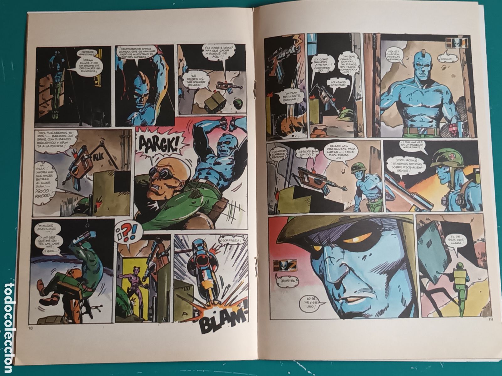 Tebeos: 2000 AD PRESENTA N&deg; 14 MC EDICIONES 1987 FLEETWAY - Foto 3