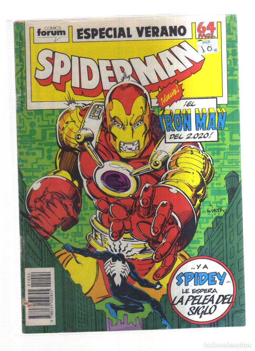 Tebeos: SPIDERMAN EL IRON MAN DEL 2,020 ESPECIAL VERANO - Foto 1