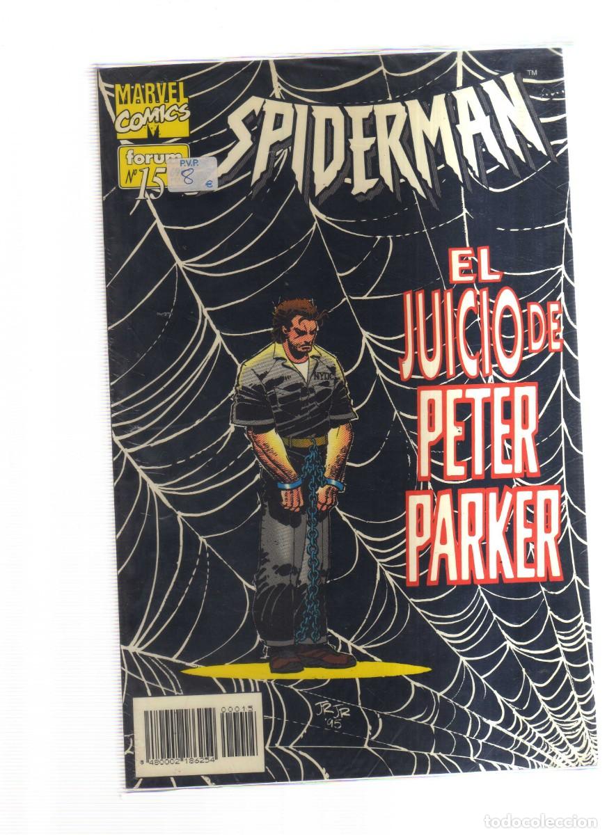 Tebeos: SPIDERMAN EL JUCIO DE PETER PARKER FORUM N,15 - Foto 1