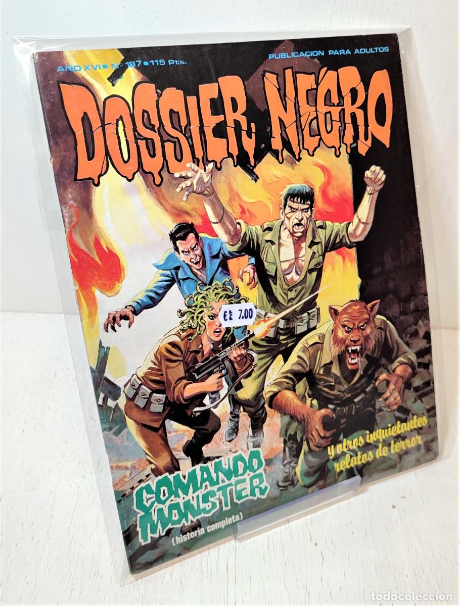 Tebeos: Comic: &rdquo;Dossier negro&rdquo; a&ntilde;o XVI n&ordm; 187