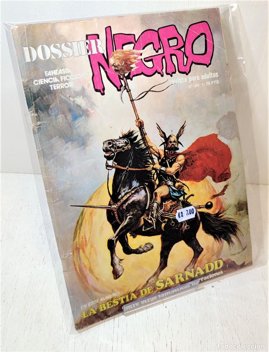Tebeos: Comic: &rdquo;Dossier negro&rdquo; a&ntilde;o n&ordm; 144