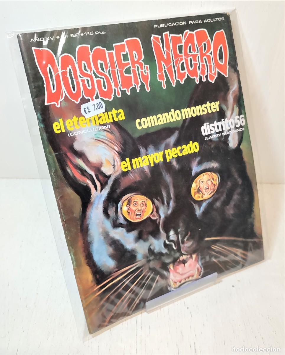 Tebeos: Comic: &rdquo;Dossier negro&rdquo; a&ntilde;o XV n&ordm; 182 - Foto 1