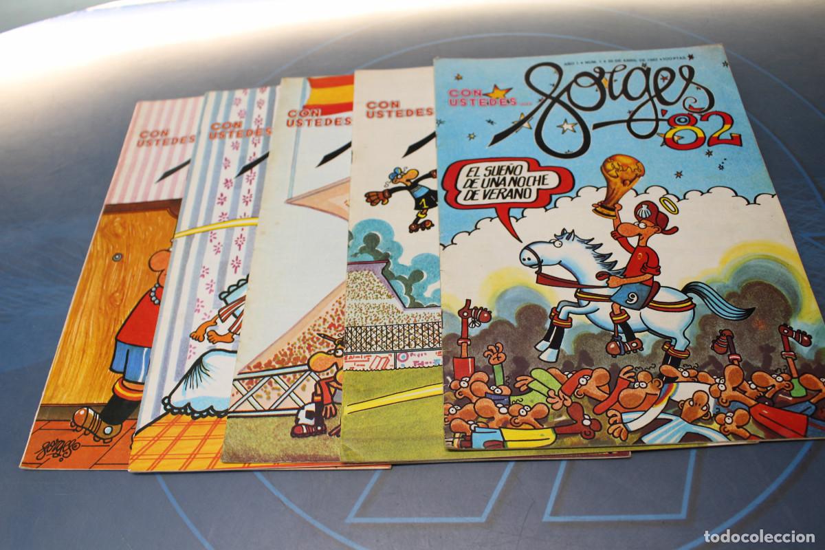 Tebeos: Forges _ Con Ustedes &hellip; Ediciones Uve, 1982. - Foto 1