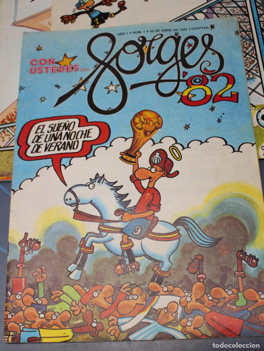 Tebeos: Forges _ Con Ustedes &hellip; Ediciones Uve, 1982. - Foto 2