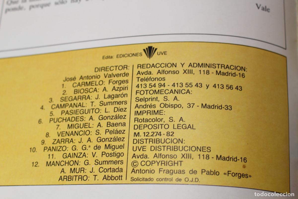 Tebeos: Forges _ Con Ustedes &hellip; Ediciones Uve, 1982. - Foto 3