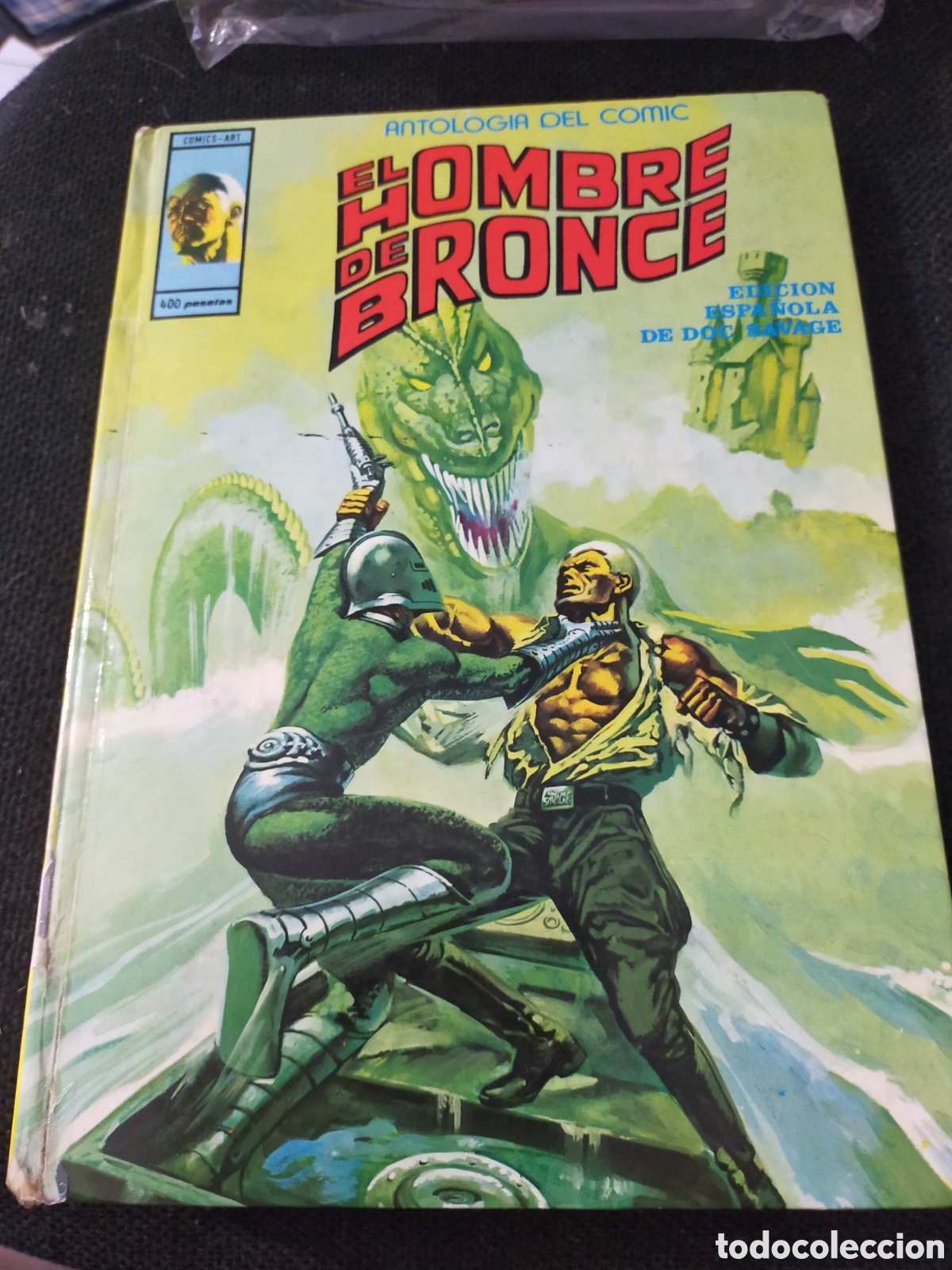 Tebeos: ANTOLOG&Iacute;A DEL C&Oacute;MIC EL HOMBRE DE BRONCE comics art - Foto 1