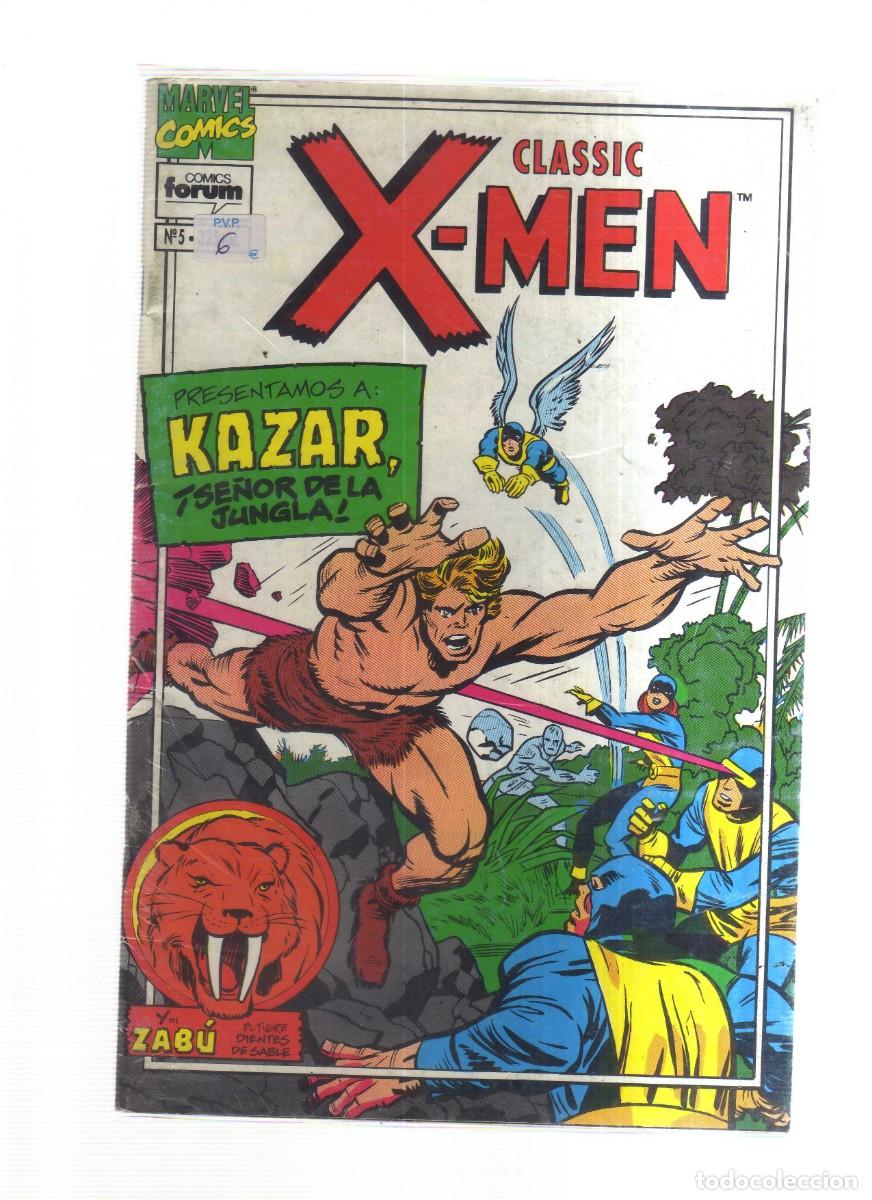 Tebeos: X-MEN CLASSIC FORUM N,5 KAZAR SE&Ntilde;OR DE LA JUNGLA - Foto 1