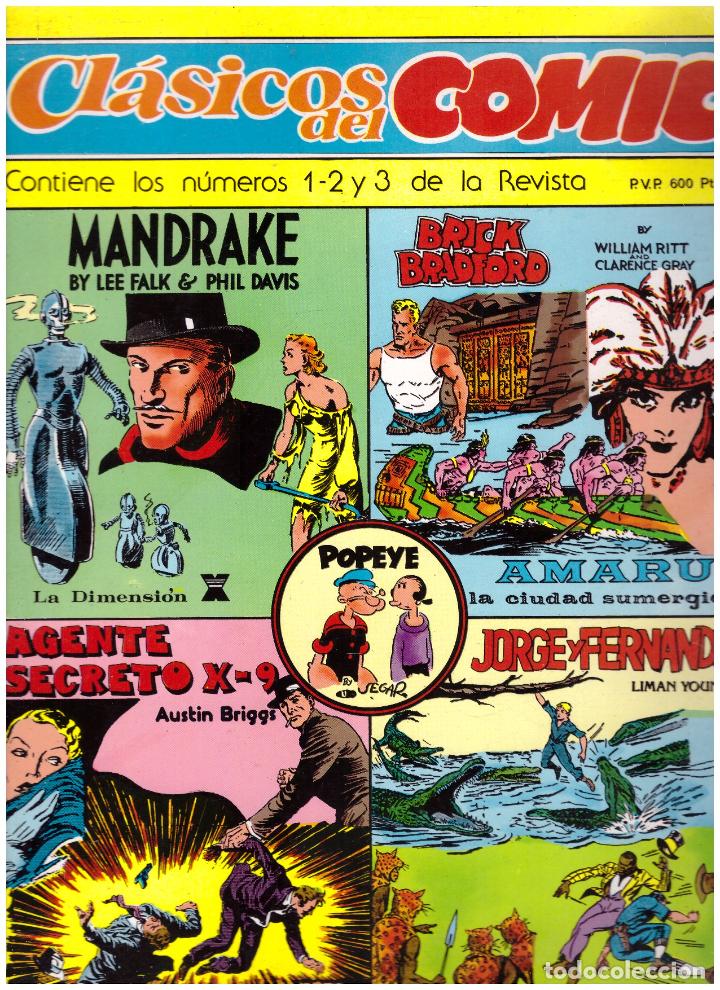 Giornalini: Clasicos del Comic: Retapado con los n&ordm; 1, 2 y 3