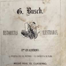 Tebeos: HISTORIETAS ILUSTRADAS G. BUSCH