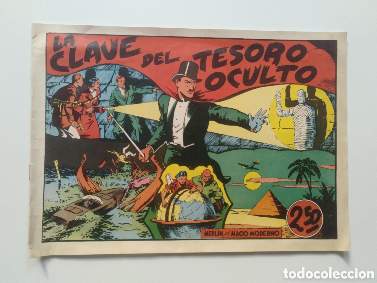 Tebeos: Merlin el Mago Moderno. La clave del tesoro oculto - Foto 1
